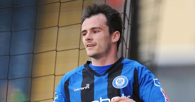 Dagnall: Celebrates one of his goals